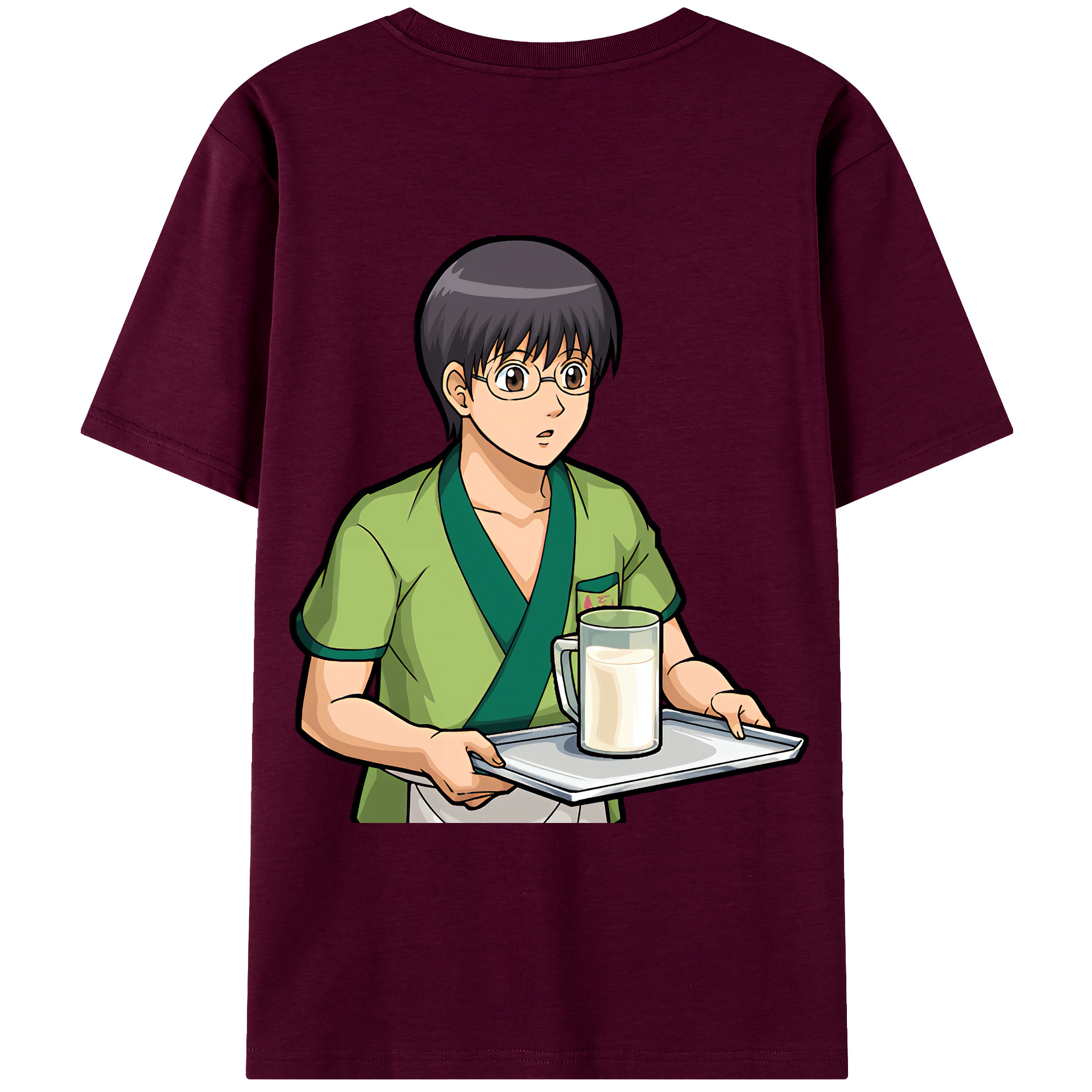 （画像用） ぎんたま 坂田銀時（さかたぎんとき） 神楽 志村新八（しむら しんぱち） GINTAMA Sakata Gintoki Kagura Shimura Shinpachi レディース半袖Tシャツ(バックプリント)